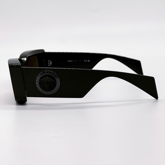 NWT Versace VE4474U Dark Olive Rectangle 52mm Sunglasses main image 6
